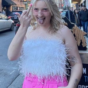 Fluffy top from 12 tribe